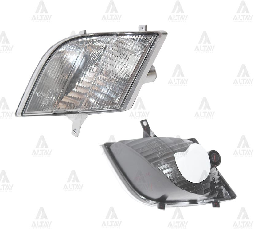 Nissan Micra Sağ Aydınlatma 2006-2007 Sınyal Lambası Tampon Duysuz Sag OEM 26130-BC400